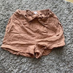 Sienna Sky Blush Striped Shorts